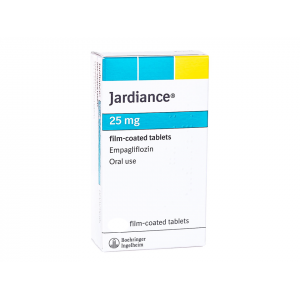 JARDIANCE 25 MG ( EMPAGLIFLOZIN ) 30 FILM-COATED TABLETS